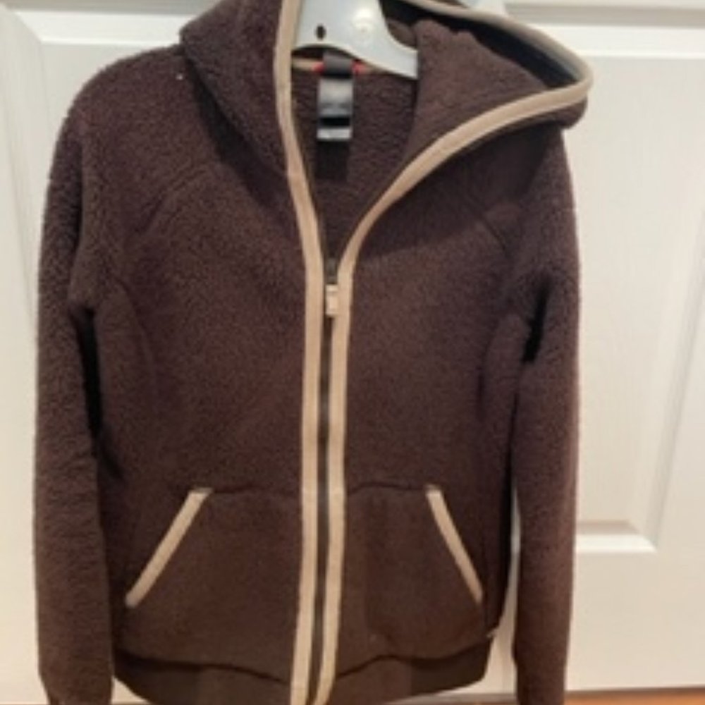 The North Face, Brown, Sherpa Fleece, Size L